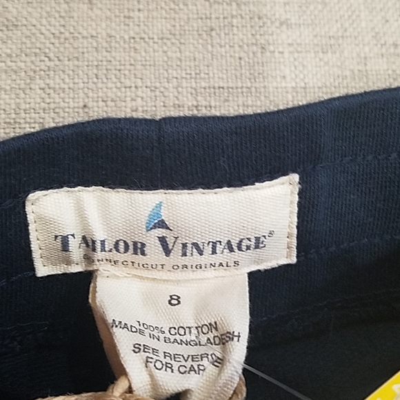 NWT Tailor Vintage Terry Sweat Shorts 8 - Picture 3 of 6